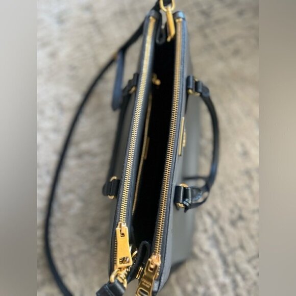 Authentic Prada Saffiano Two Tone Leather Tote - Picture 7 of 15